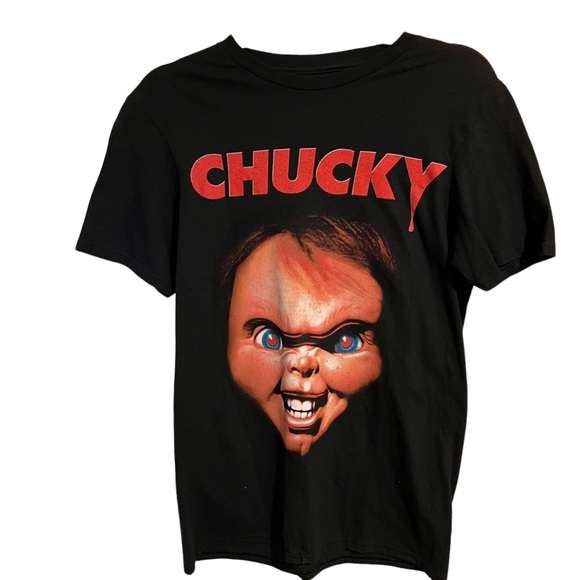 Black Chucky t-shirt Size Small on a Chucky Tag - Picture 2 of 5